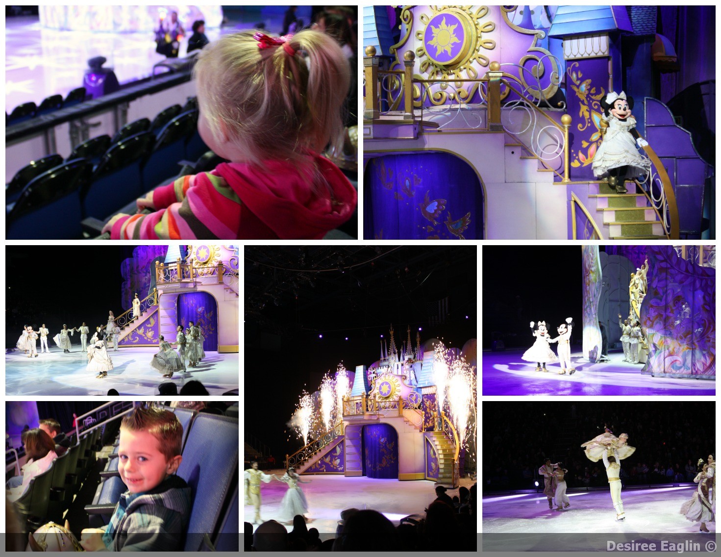 Disney on Ice Collage C disney on ice, dare to dream, disney, ice skating, ice skating shows, disney shows, disney family shows, family,