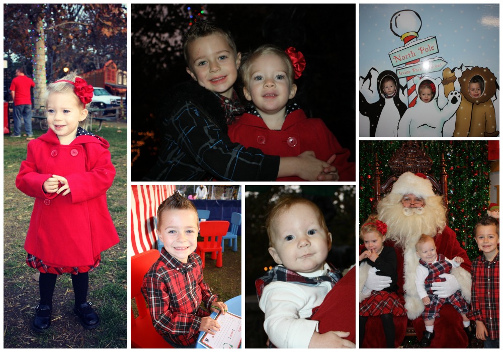 Irvine Park Railroad Collage irvine park railroad, irvine park railroad christmas train, santa, santa pictures, kids, christmas activities, christmas activities in orange county, orange county, kids, kids events, kids activities, holiday, holiday activities