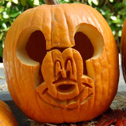 mickey mouse pumpkin template