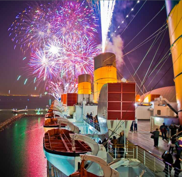 Fourth of July Aboard The Queen Mary