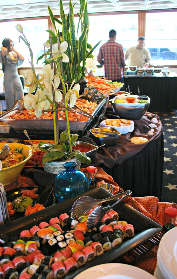 Seafood Buffet on Flagship Brunch Cruise